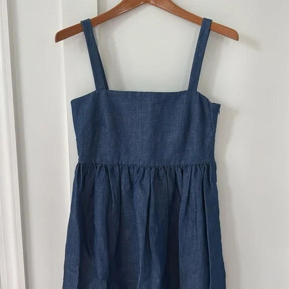 NWT Co. x Francois Girbaud Blue Denim Dress Size S
